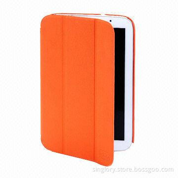 Slim/Flip Leather Case for Samsung Galaxy Note 10.1, Elegant and Contemporary Design